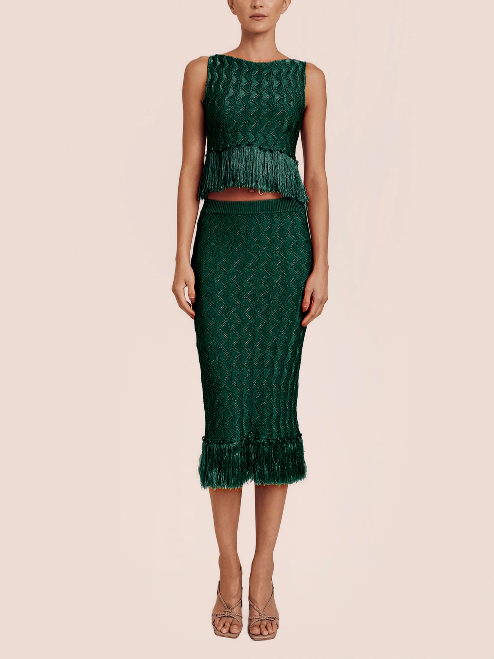 LORENZO TOP OLIVE GREEN - imagen 2