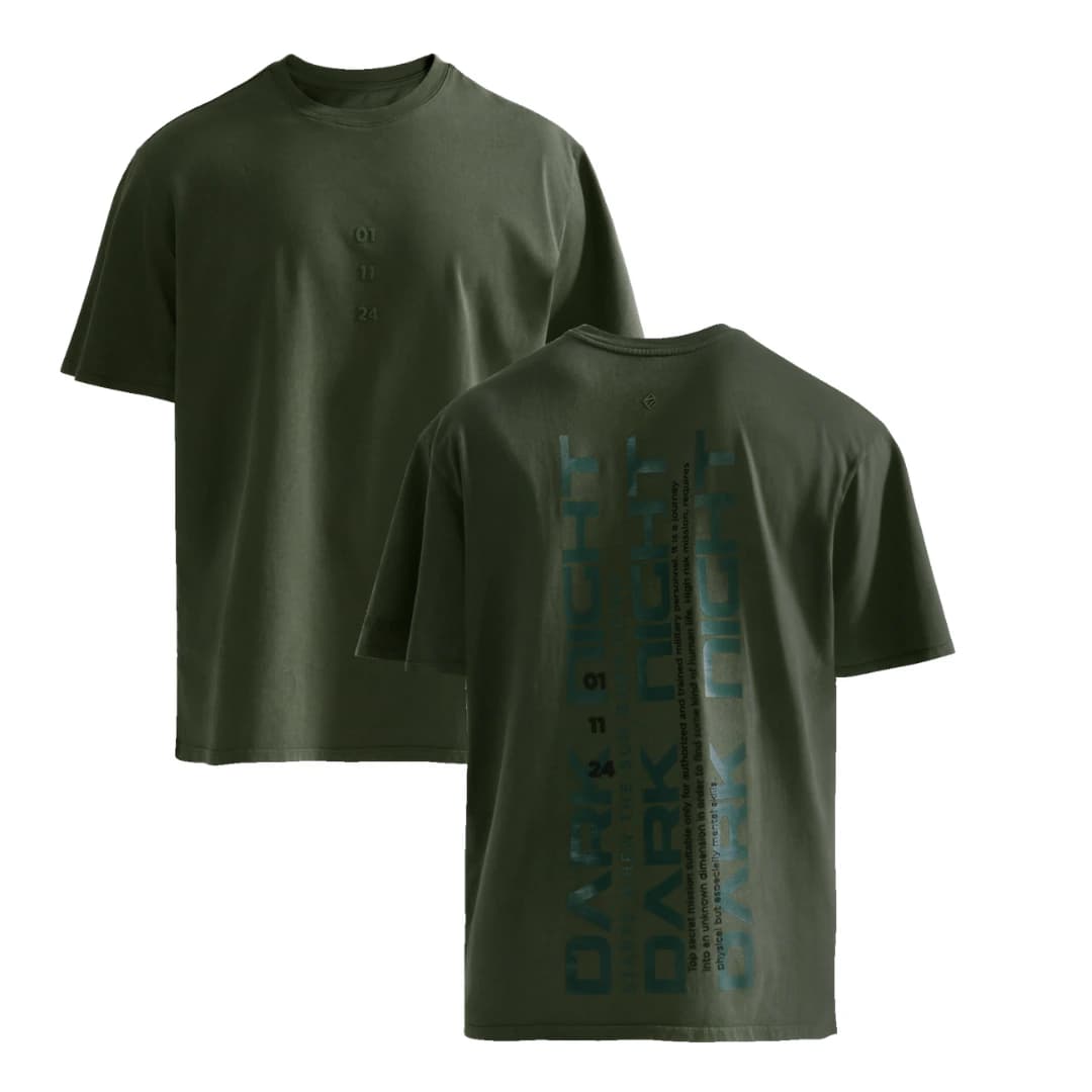Camiseta dark verde - imagen 3