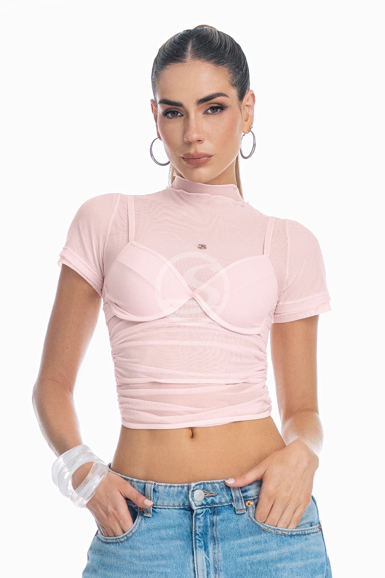Crop Top Alma Rosa Aura  Ref S-717 - imagen 1