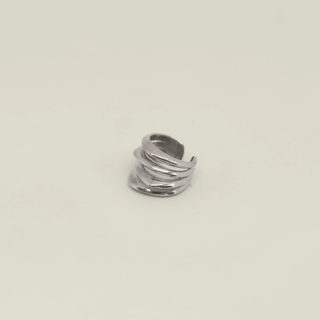 Vayu Ear Cuff – Ring Silver