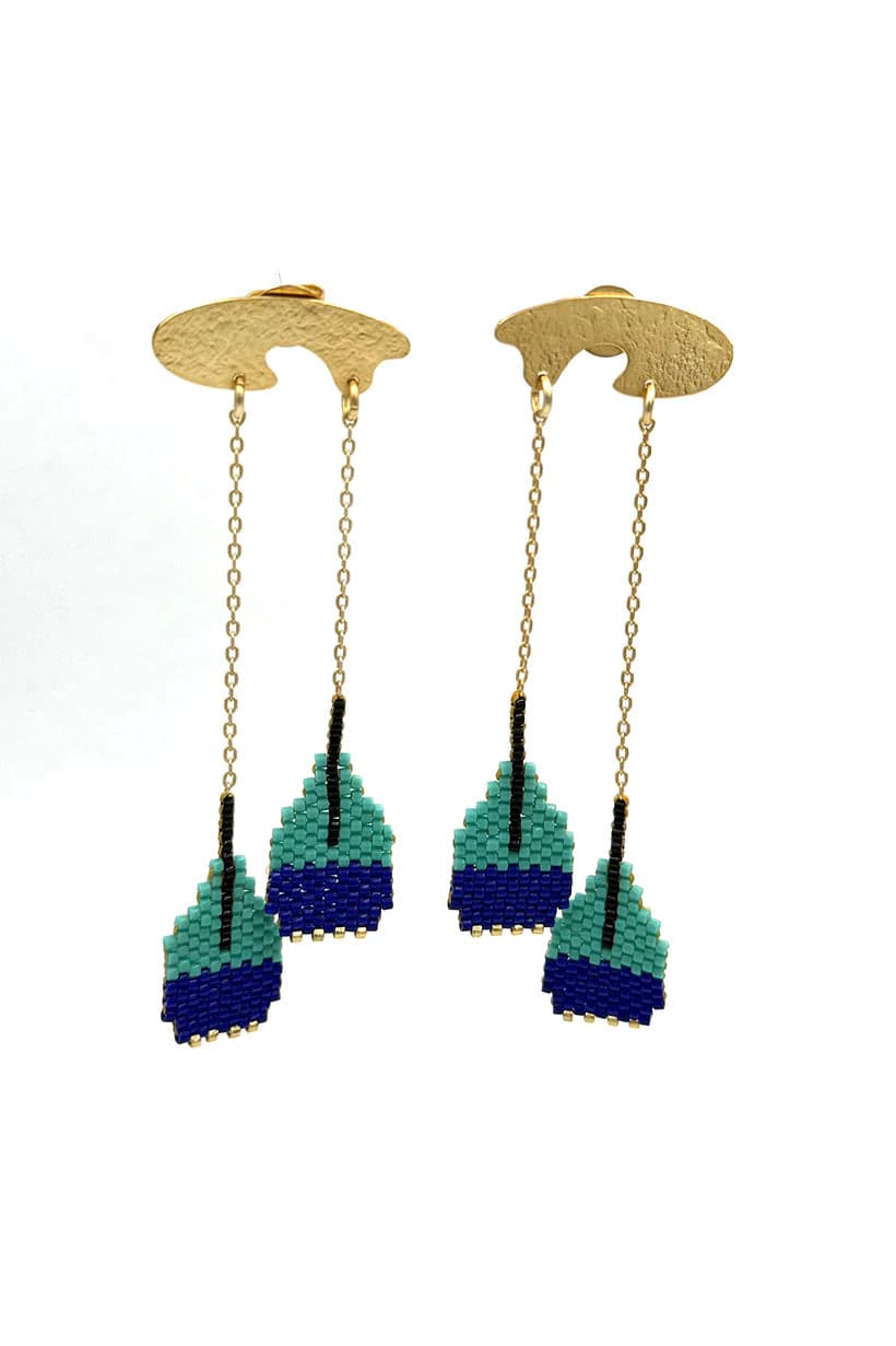 Aretes Cola Barranquero — La elegancia de lo silvestre - imagen 3