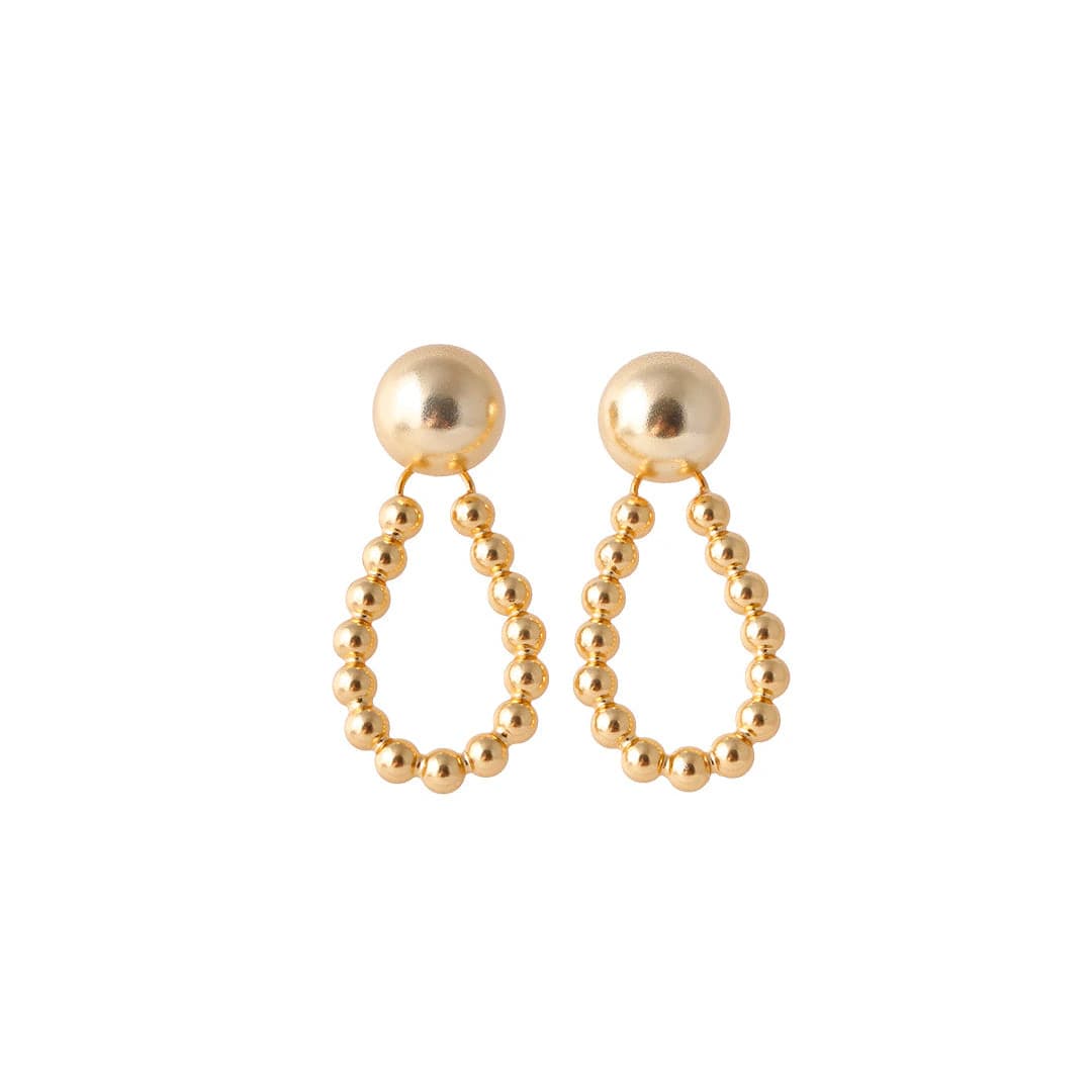 Aretes Lunaria Oro - imagen 1
