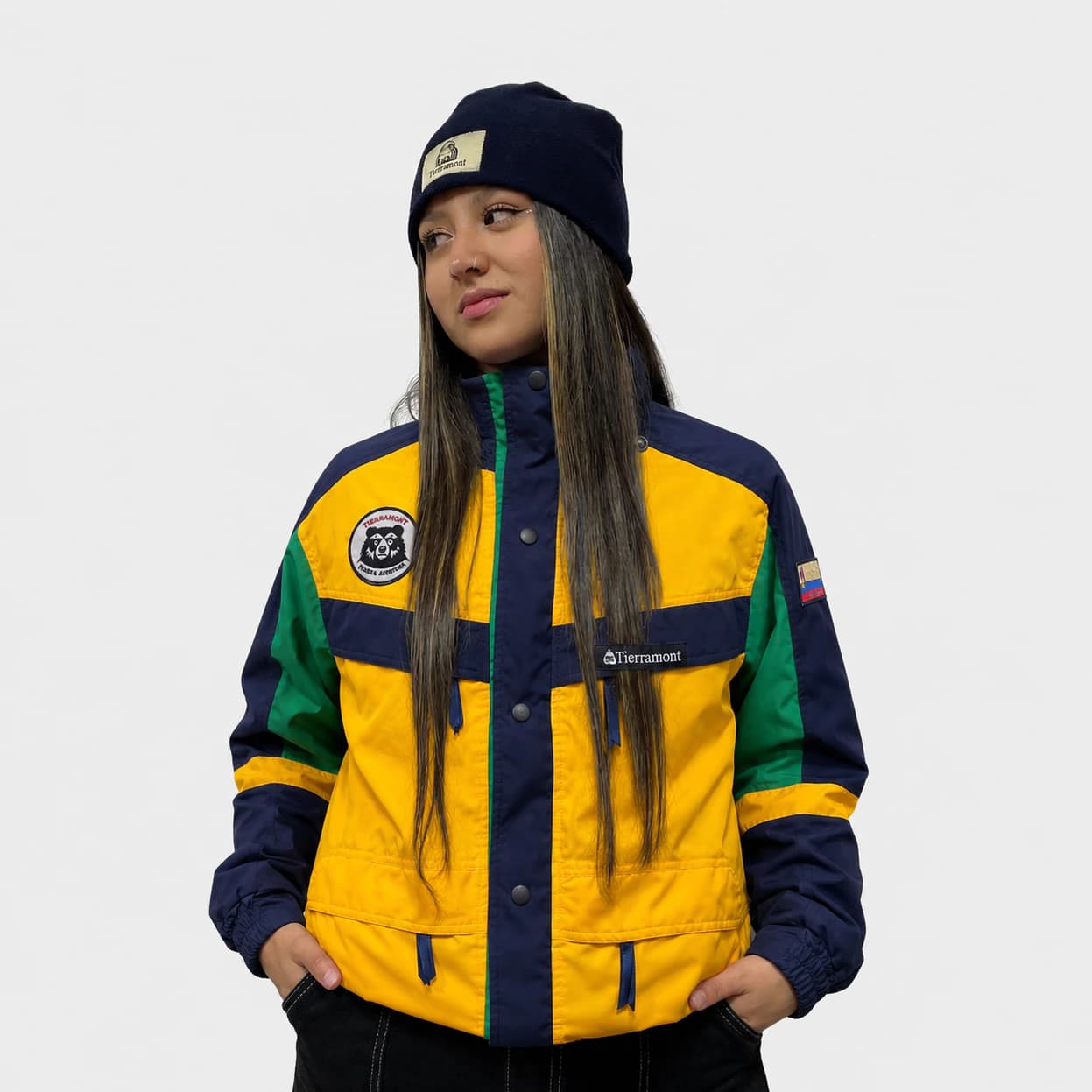 Chaqueta Exploradora Amarilla Andes Térmica Dama