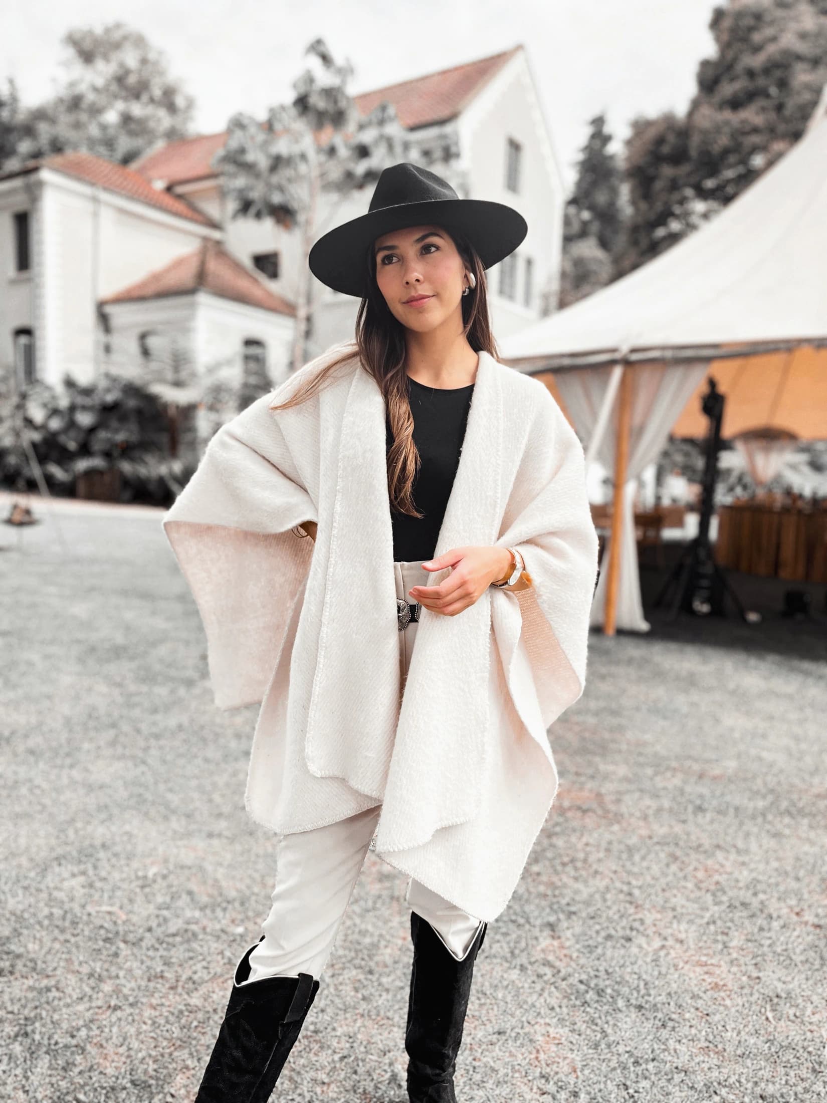 Poncho Duna, Beige - imagen 12