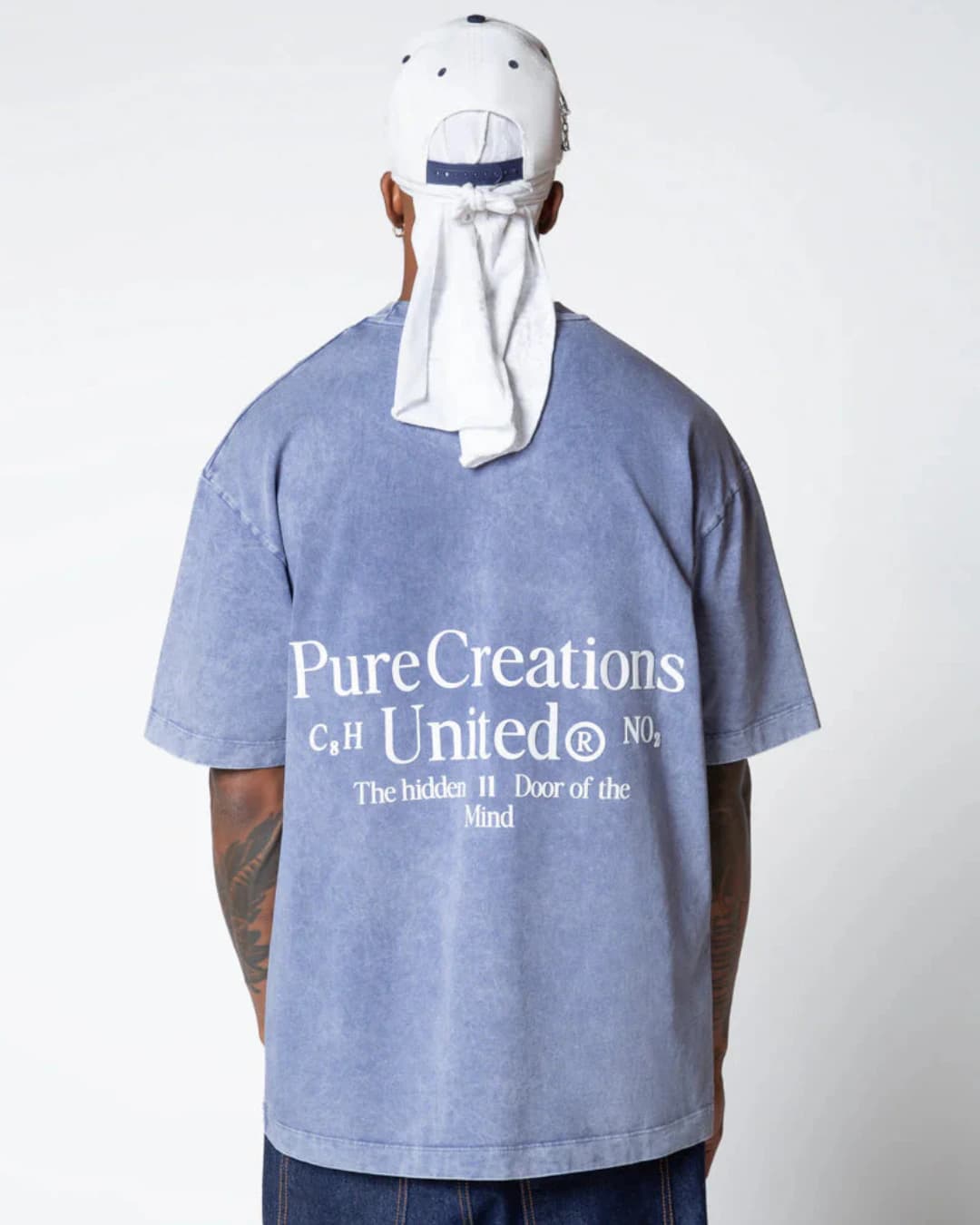 DOPAMINE BLUE KEYHOLE T-SHIRT - imagen 4