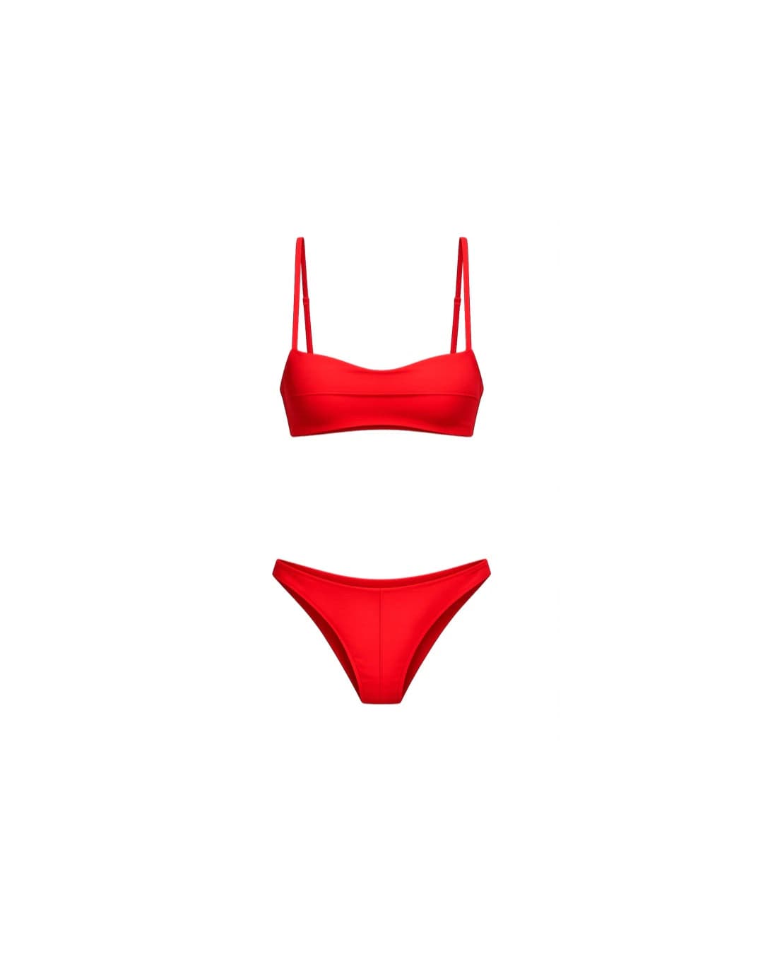 VICKY BIKINI BOTTOM - CHERRY RED - imagen 2