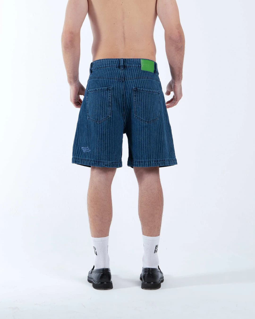 NATIVE DENIM STRIPE SHORT - imagen 4