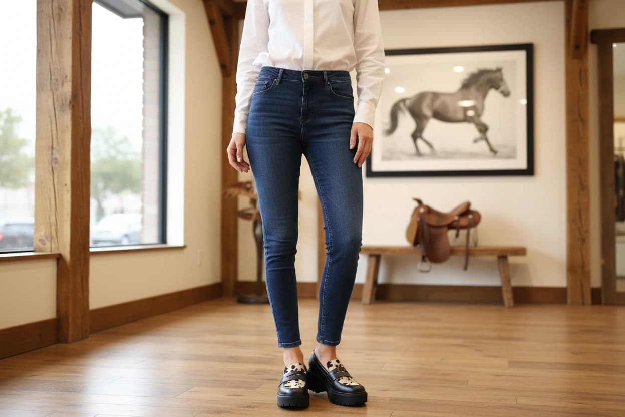 Mocasín Capri Vaquita * cuero Negro - imagen 4