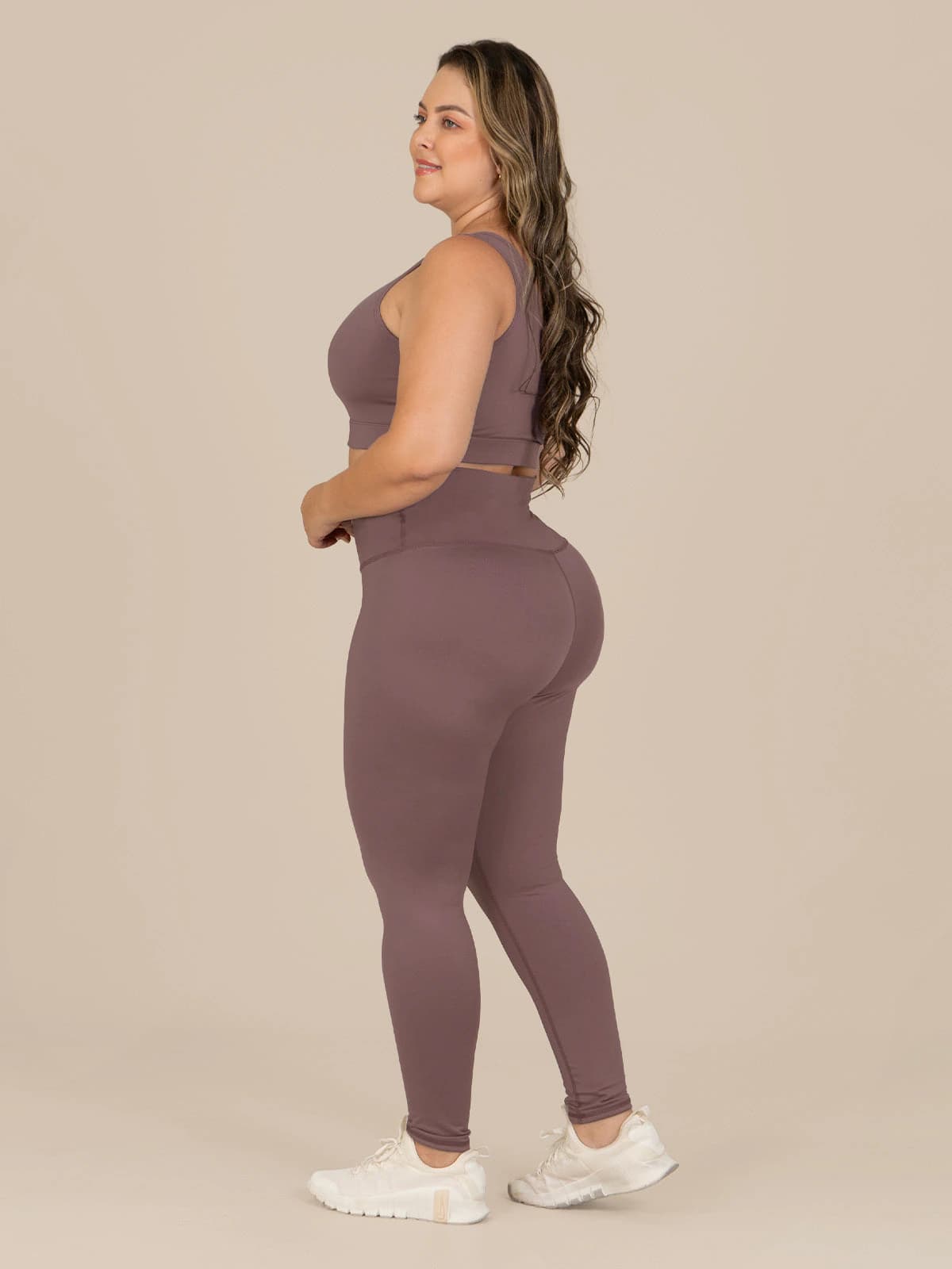 Purple Leggins Set Talla Plus - imagen 2