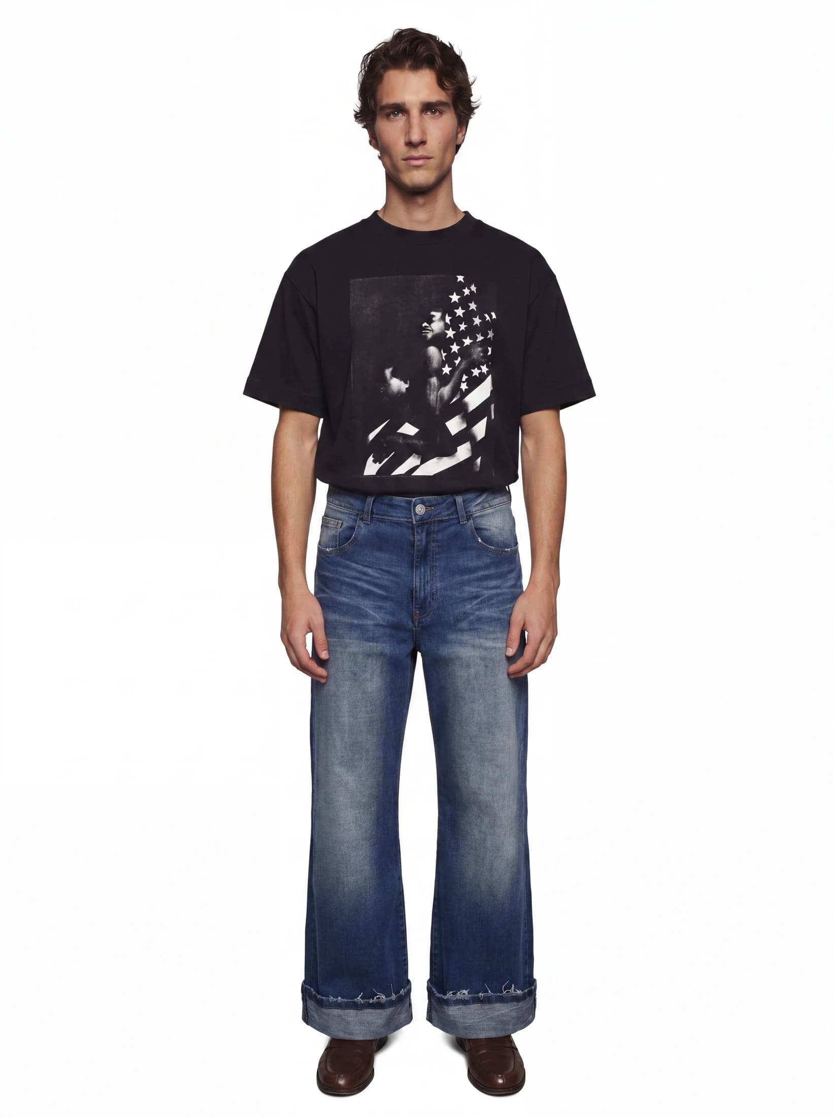 I <3 AMERICA BLACK T-SHIRT - imagen 6