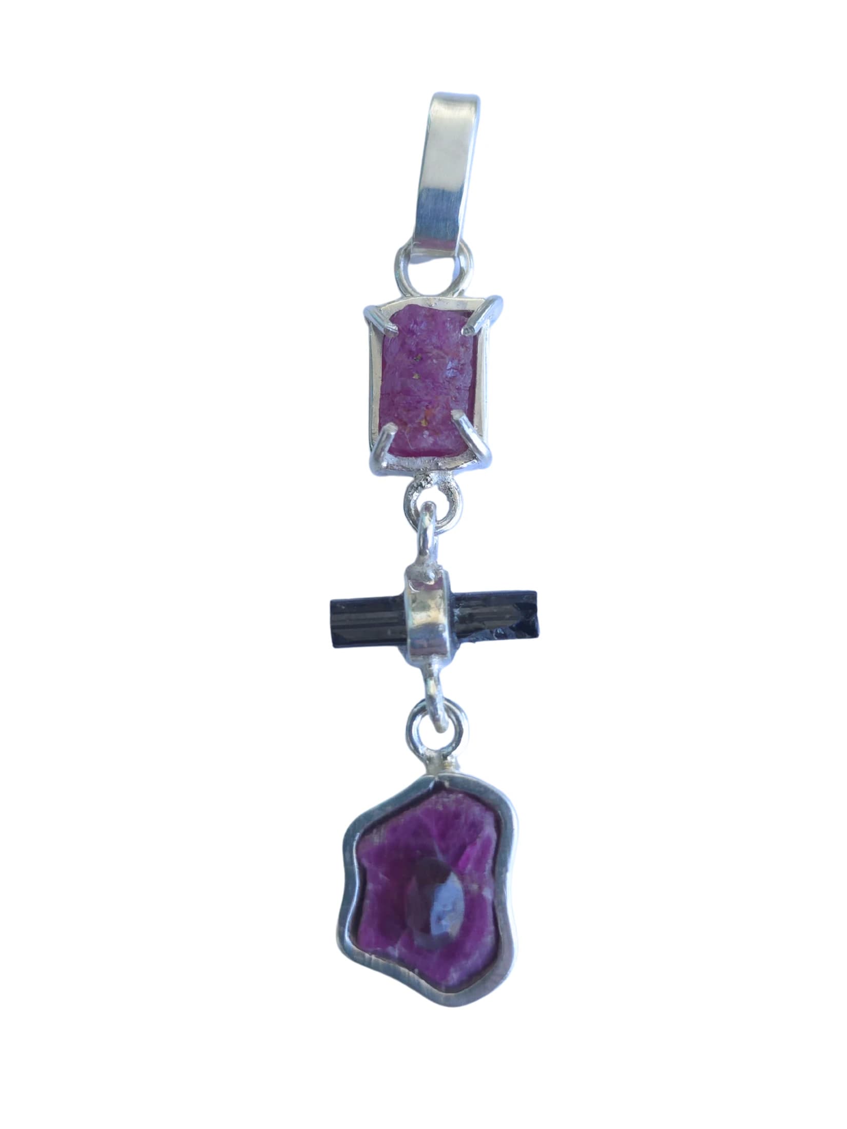 Ruby Trinity of Ascension Pendant - imagen 1