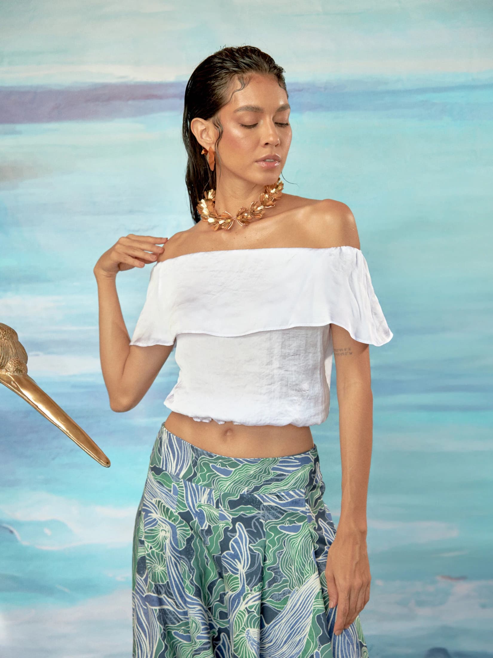 Blusa Mella Blanco - imagen 2
