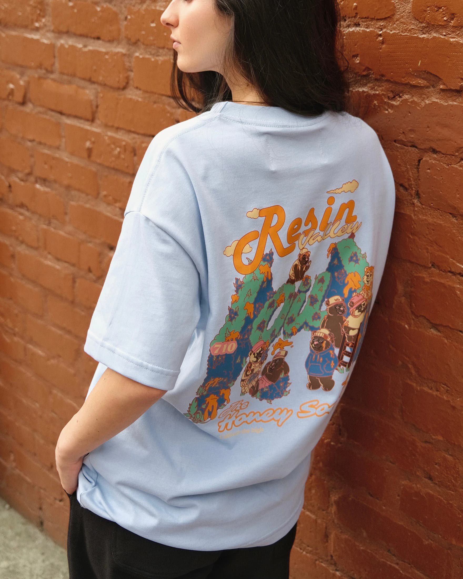 Resin Valley Delicated Blue Tee - imagen 6