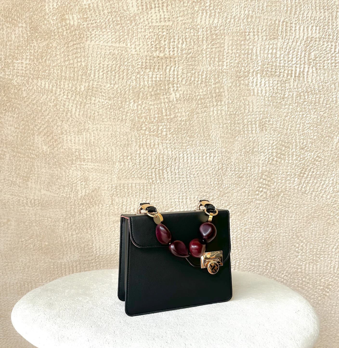Black Lemer Cactus Line with Wine Tagua Handle - imagen 3