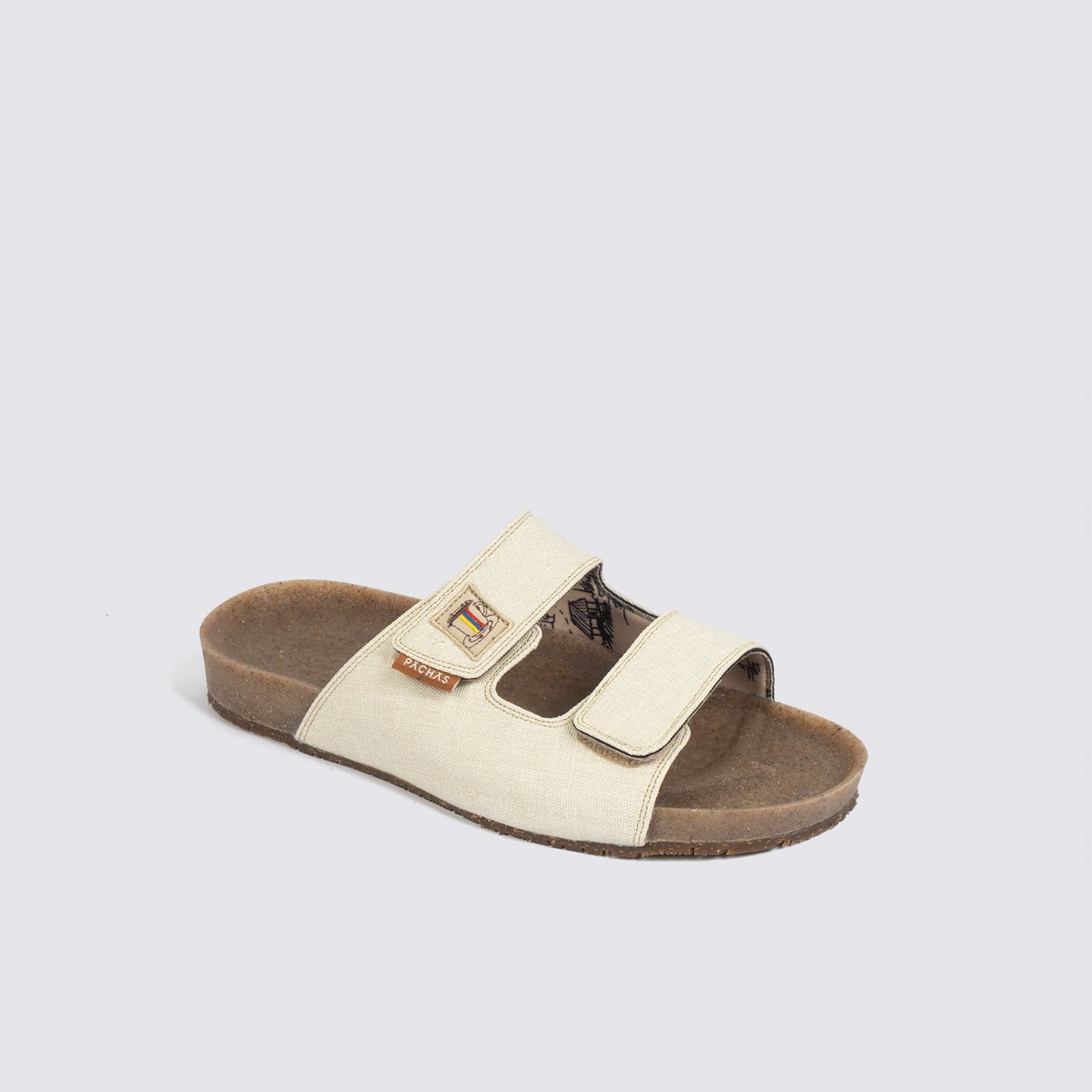 Sandalias dos correas "Bitacora" Blanca - imagen 2