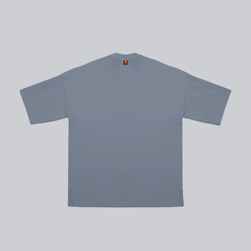 Camiseta BLOCK gris sobre gris (Regular fit) - imagen 2