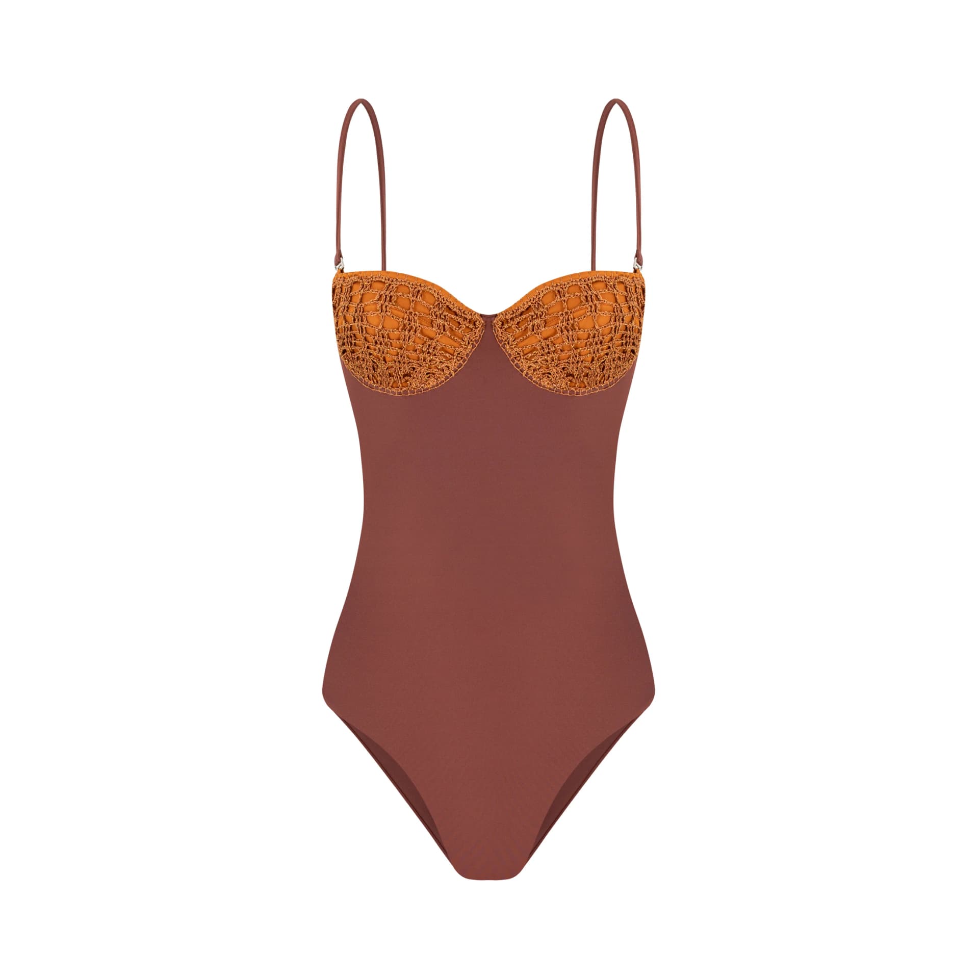 DUAL ONE PIECE - MOCCA/CARAMEL
