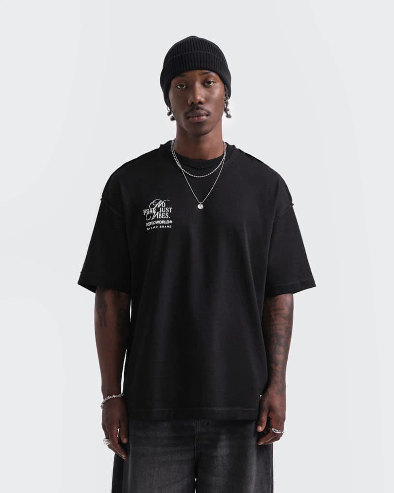 Camiseta Negra Oversize Night Vision - imagen 3