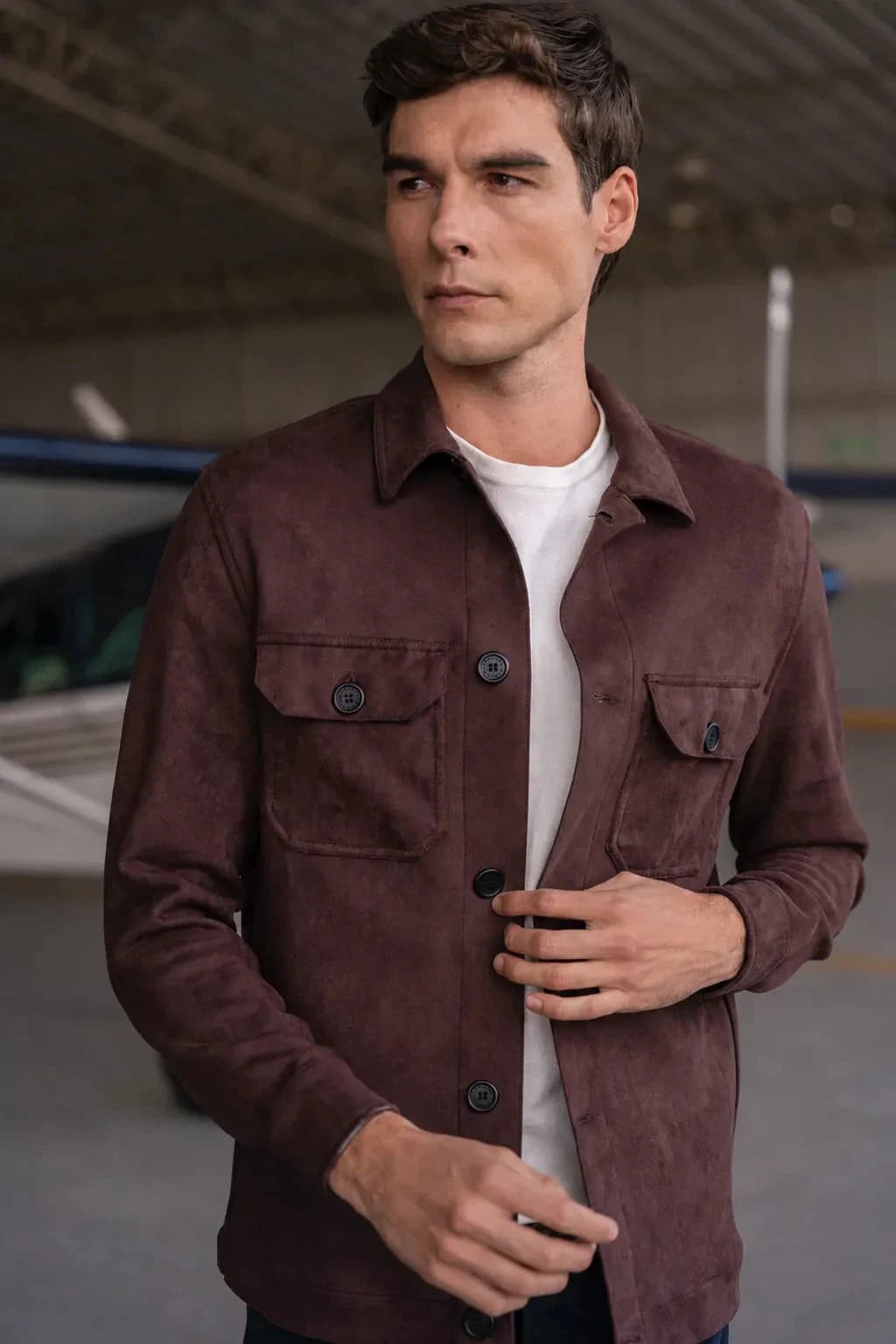 Chaqueta Casablanca Hombre Tabaco