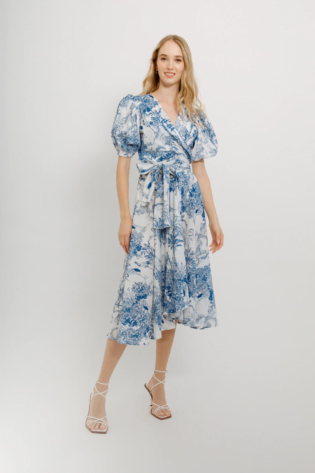 Monica Dress Blue - imagen 4