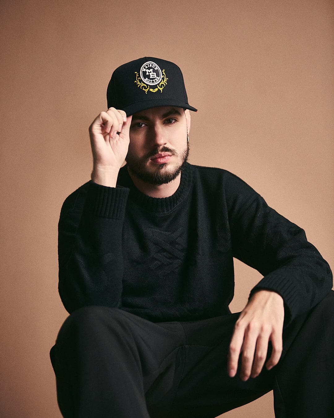 Gorra Black Prime by Maison Botter - imagen 2