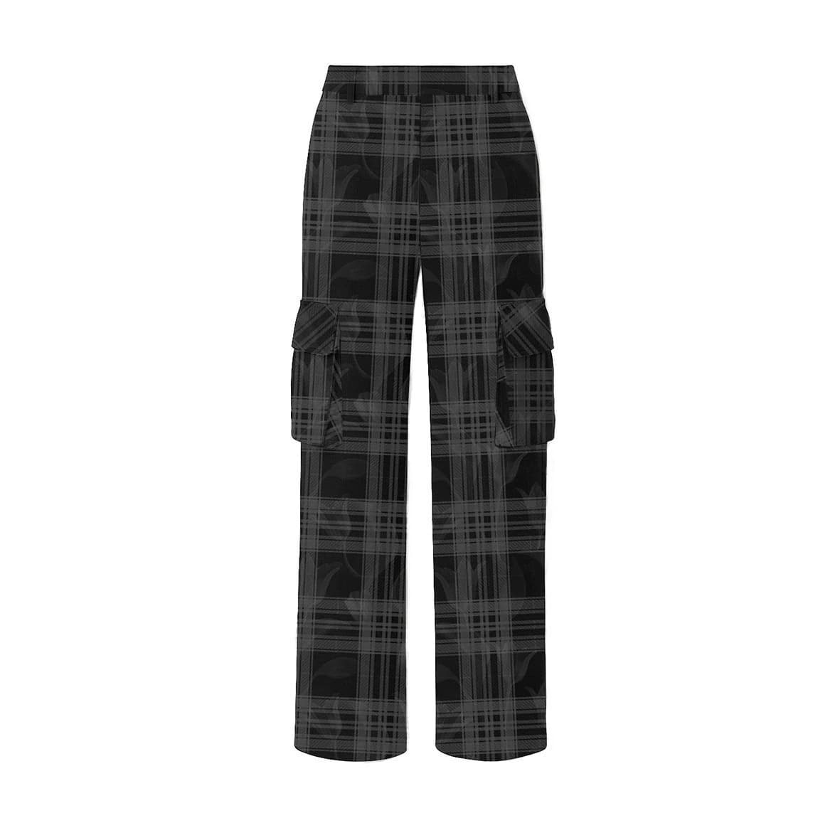 Elena – Tartan Flower – Black