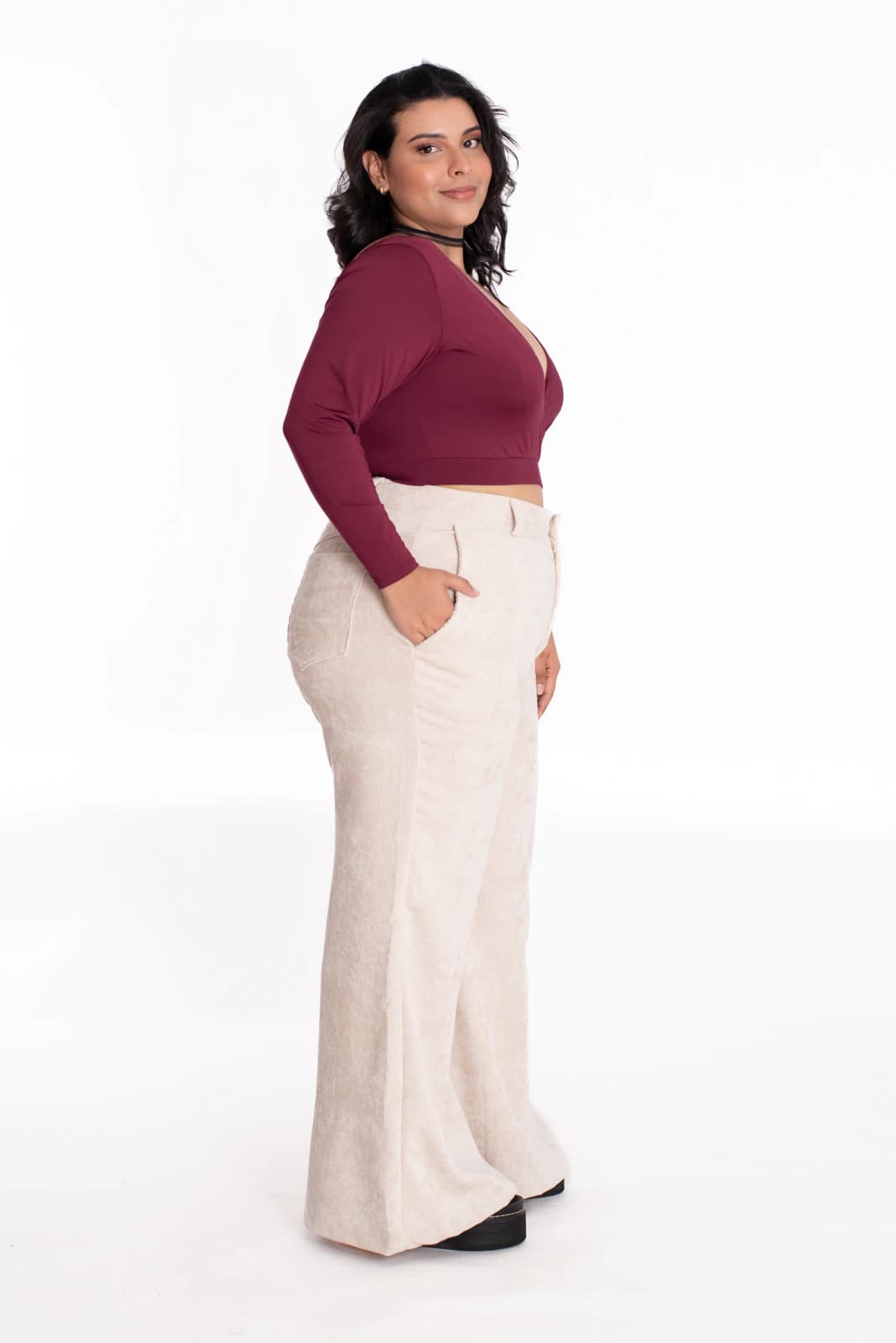 Pantalón Carlota Beige - imagen 6