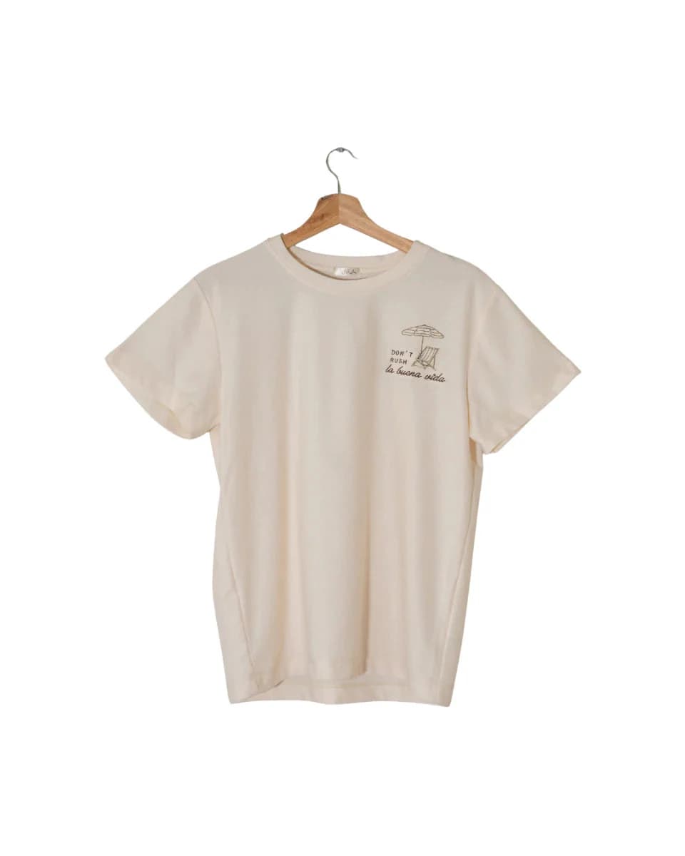 T-SHIRT 'DON'T RUSH LA BUENA VIDA' - imagen 2