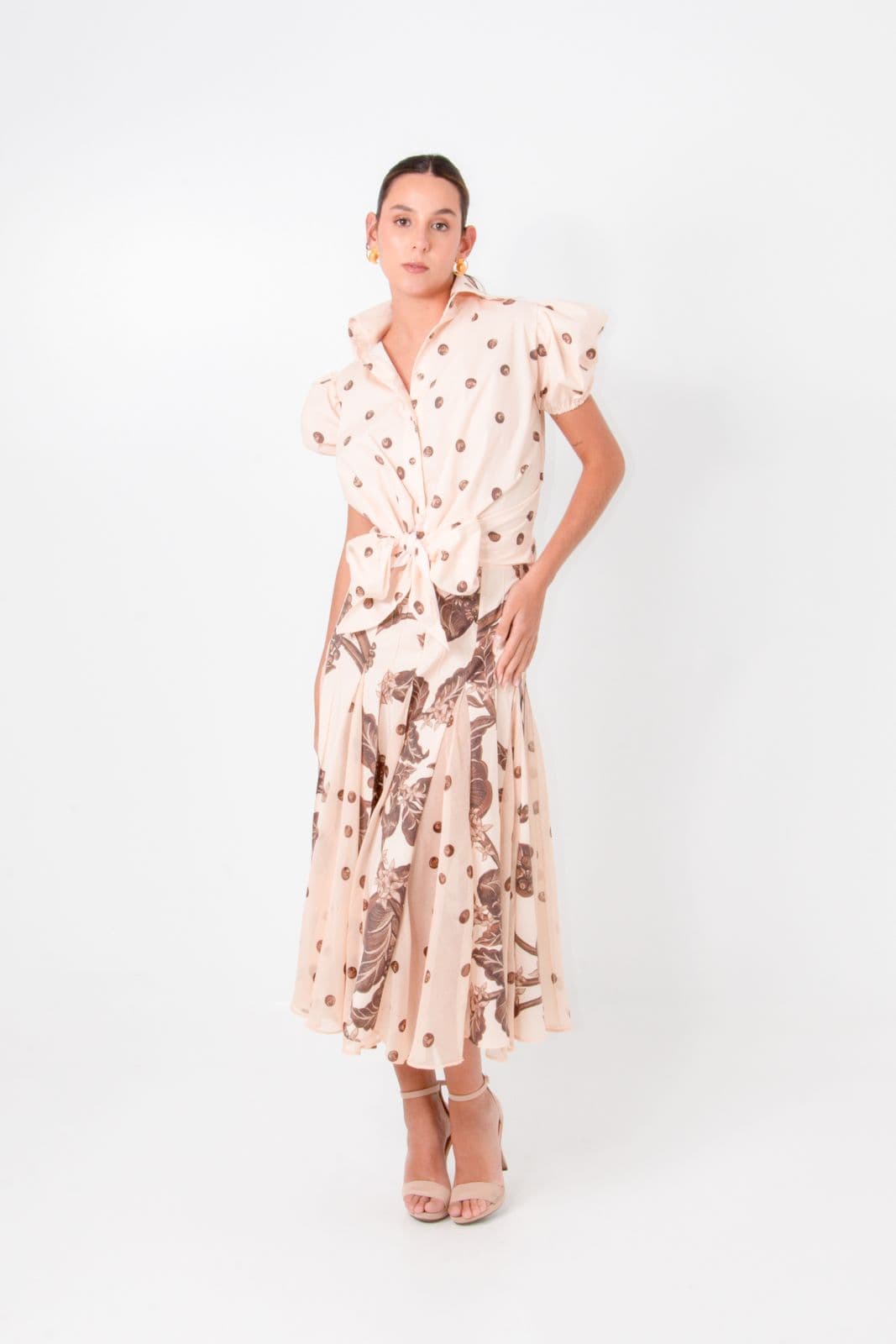 Blusa Filand Coffee Dots - imagen 3