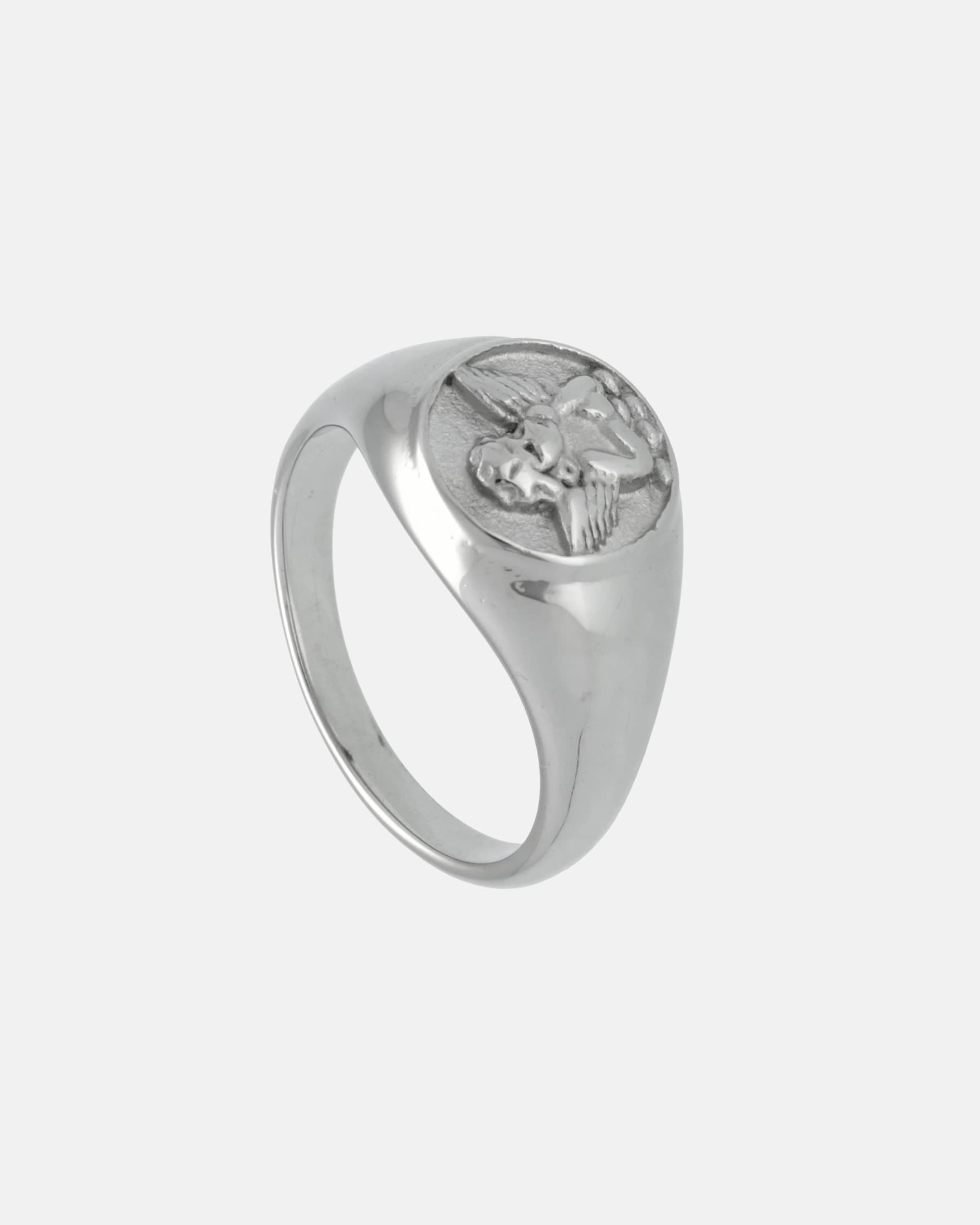 Anillo Ángel Plateado