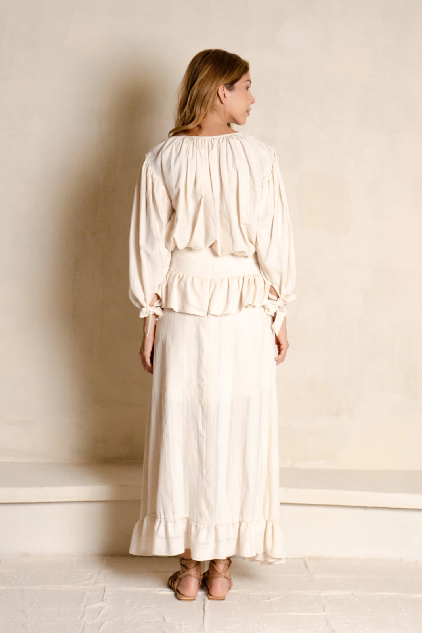 Falda Boho Ecru - imagen 3