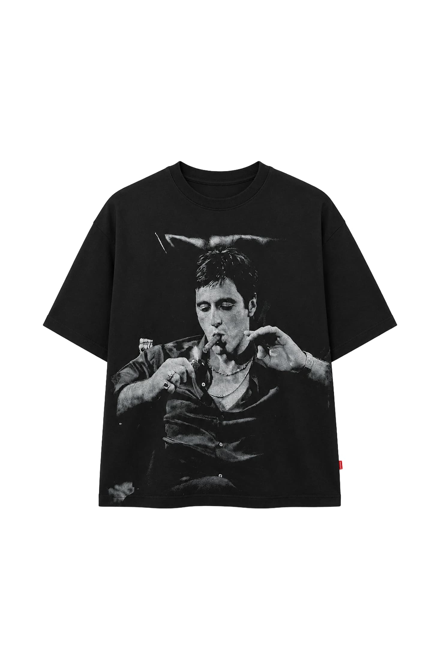 CAMISETA OVERSIZE CUBANO NEGRO NEA - imagen 1