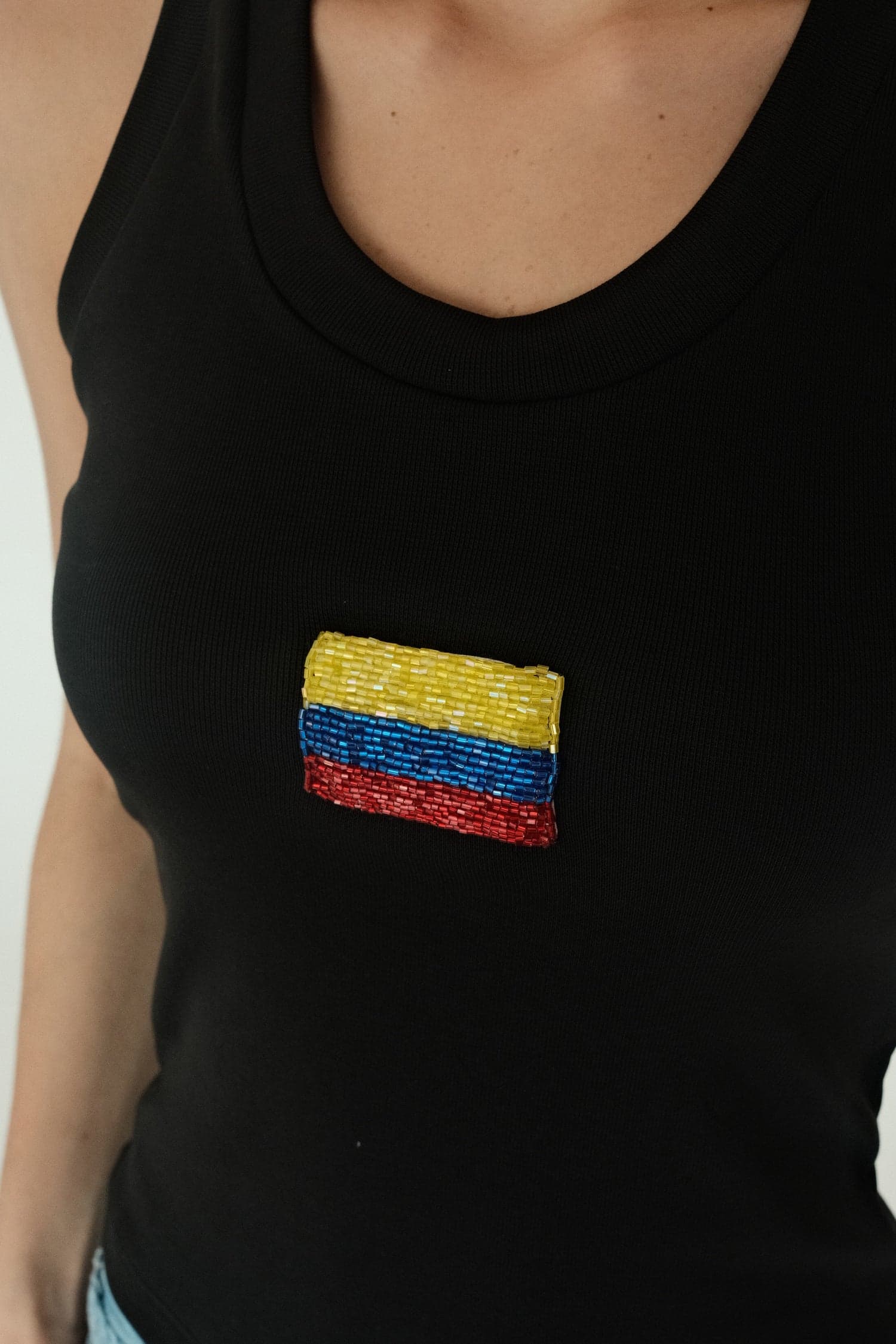 Colombia Tank Top (Black) - imagen 2