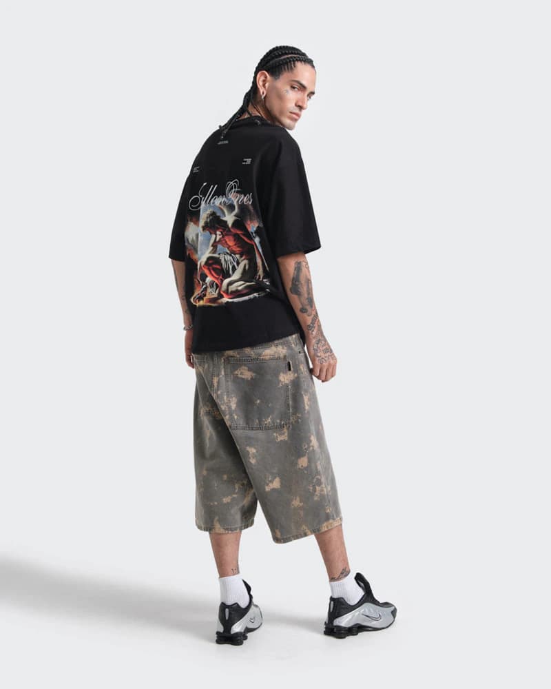Camiseta Negra Oversize Lost Grace - imagen 6