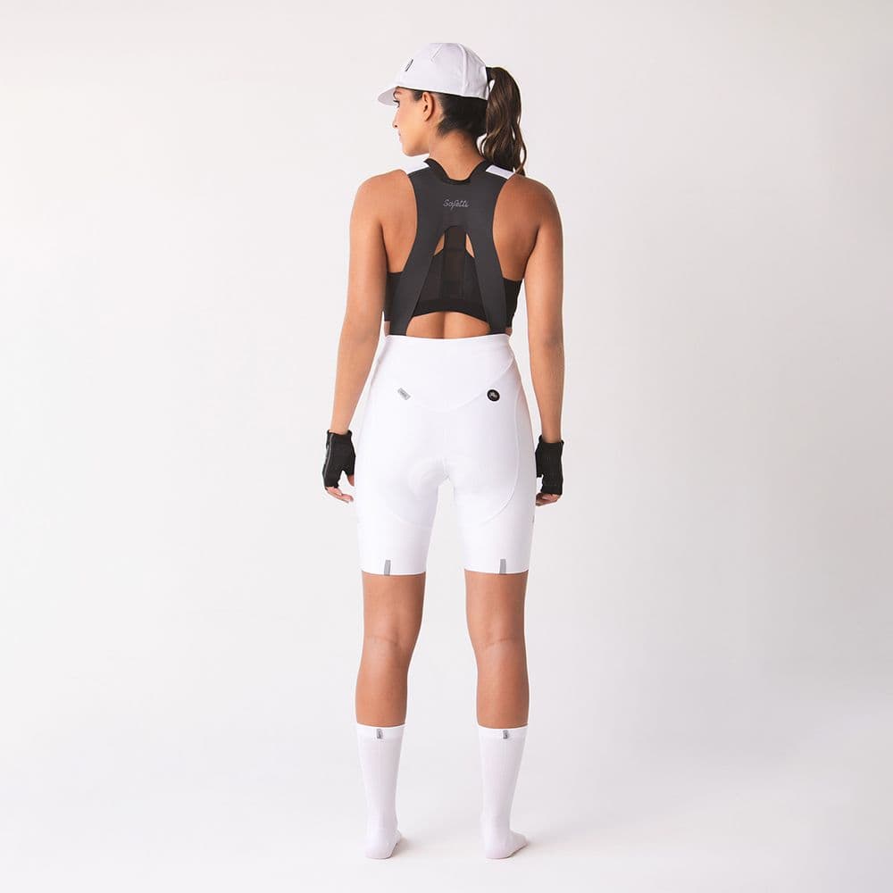 PANTALONETA CICLISMO CON CARGADERAS GIRONA SNOW PARA MUJER - imagen 2