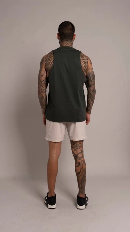Classic Tank Men Verde militar - imagen 3