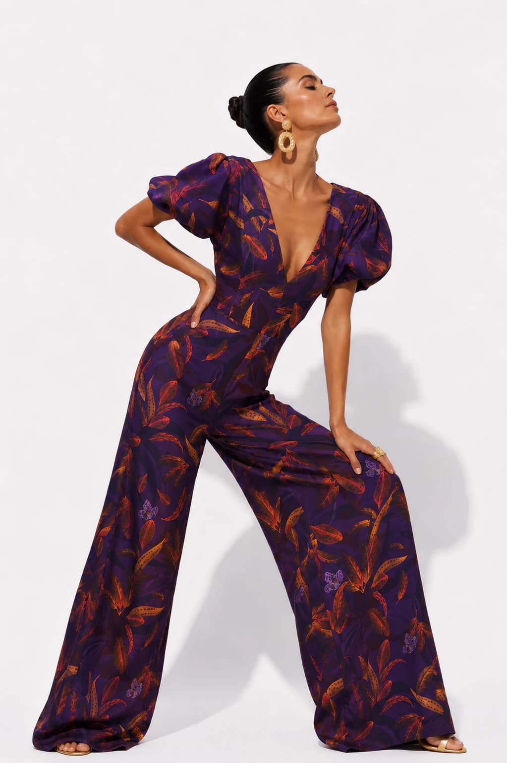 Enterizo Malva Estampado Multi Morado - imagen 2