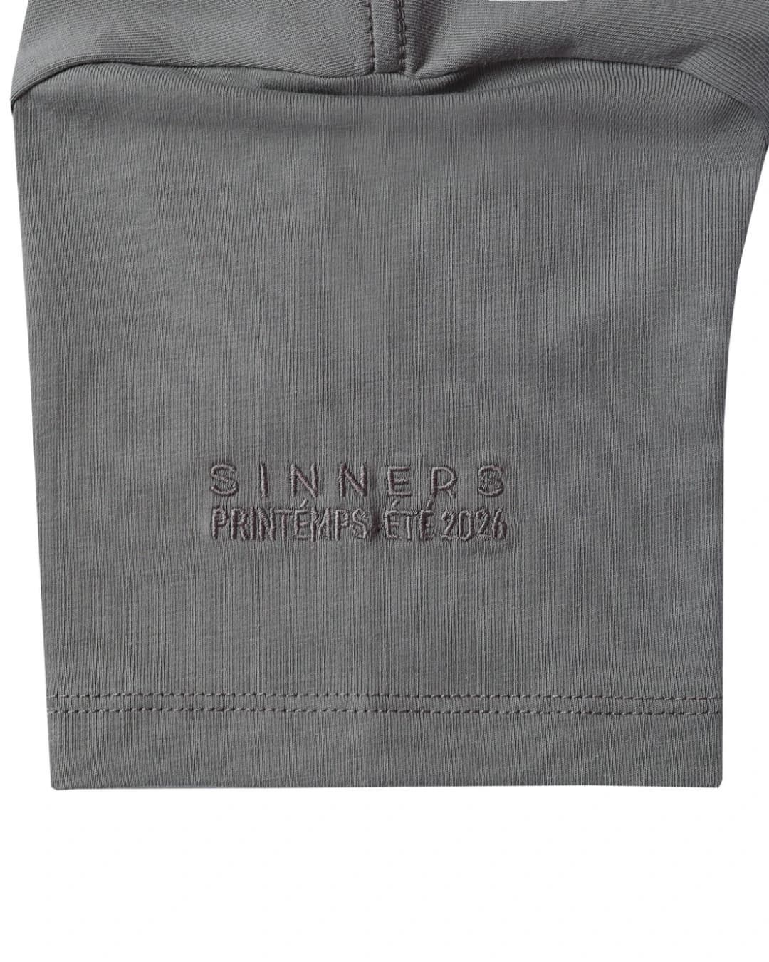 MONOGRAM SLIM GRAY T-SHIRT - imagen 3