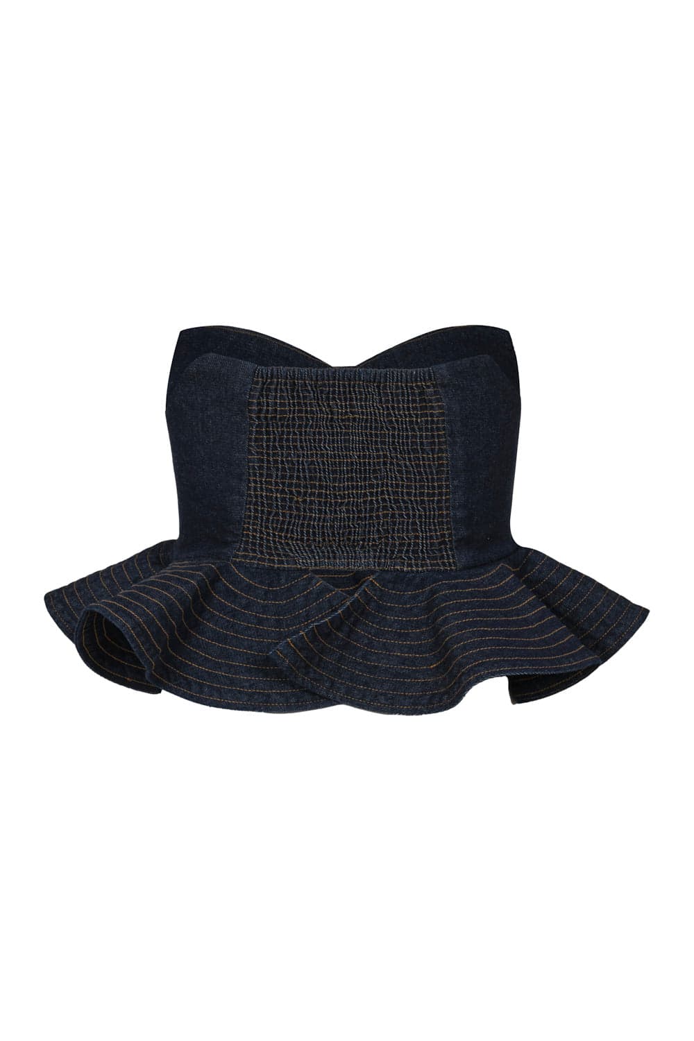 Crop top new del mar azul indigo - imagen 4