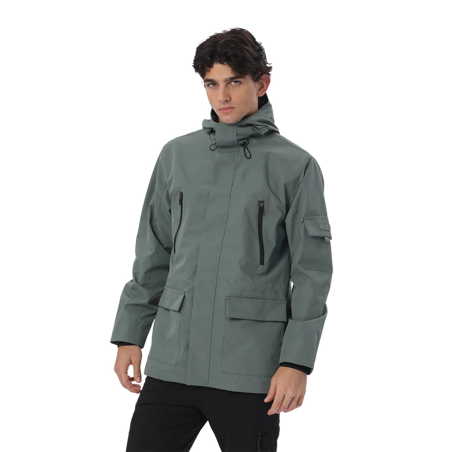 Chaqueta Térmica tipo Fijack Hombre Moonli Verde