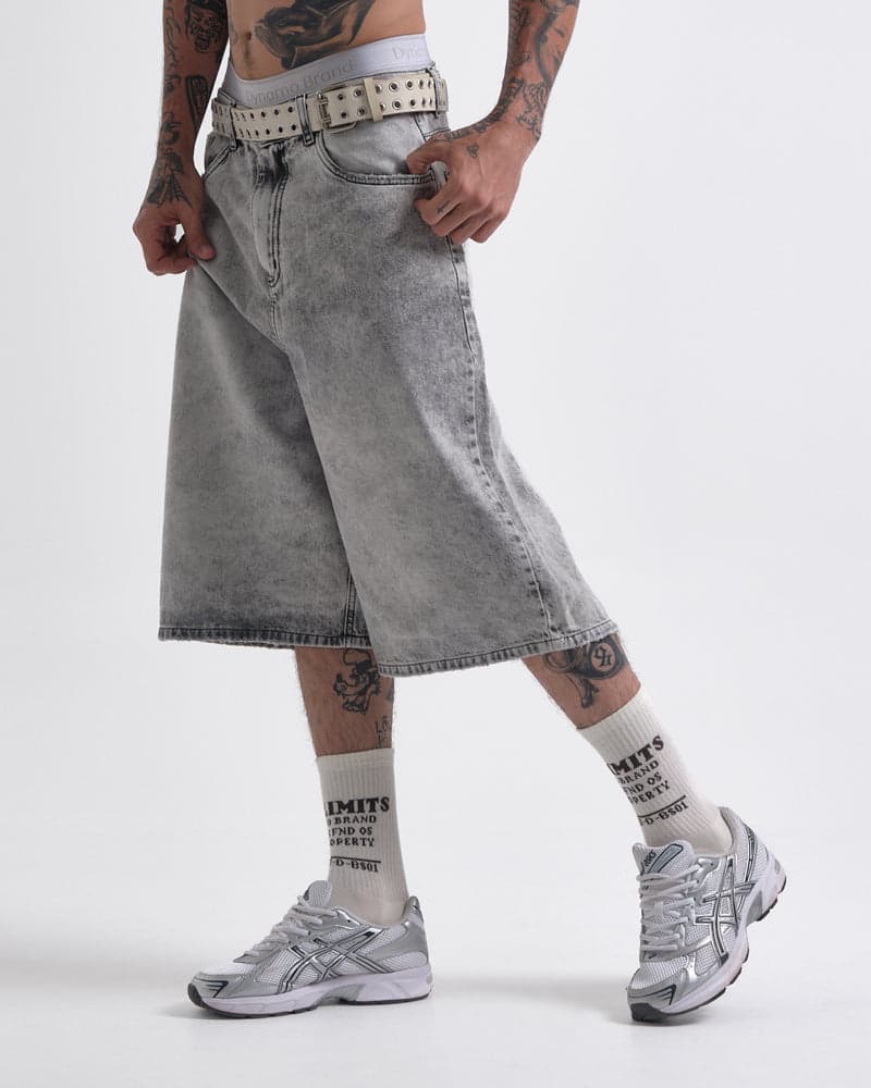 Bermuda Jorts  Black Wash - imagen 6