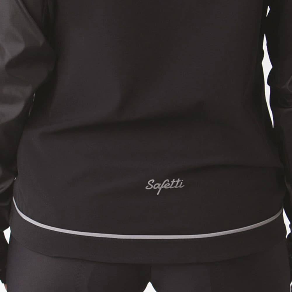 CHAQUETA CICLISMO AQUALITE NERO PARA MUJER - imagen 3