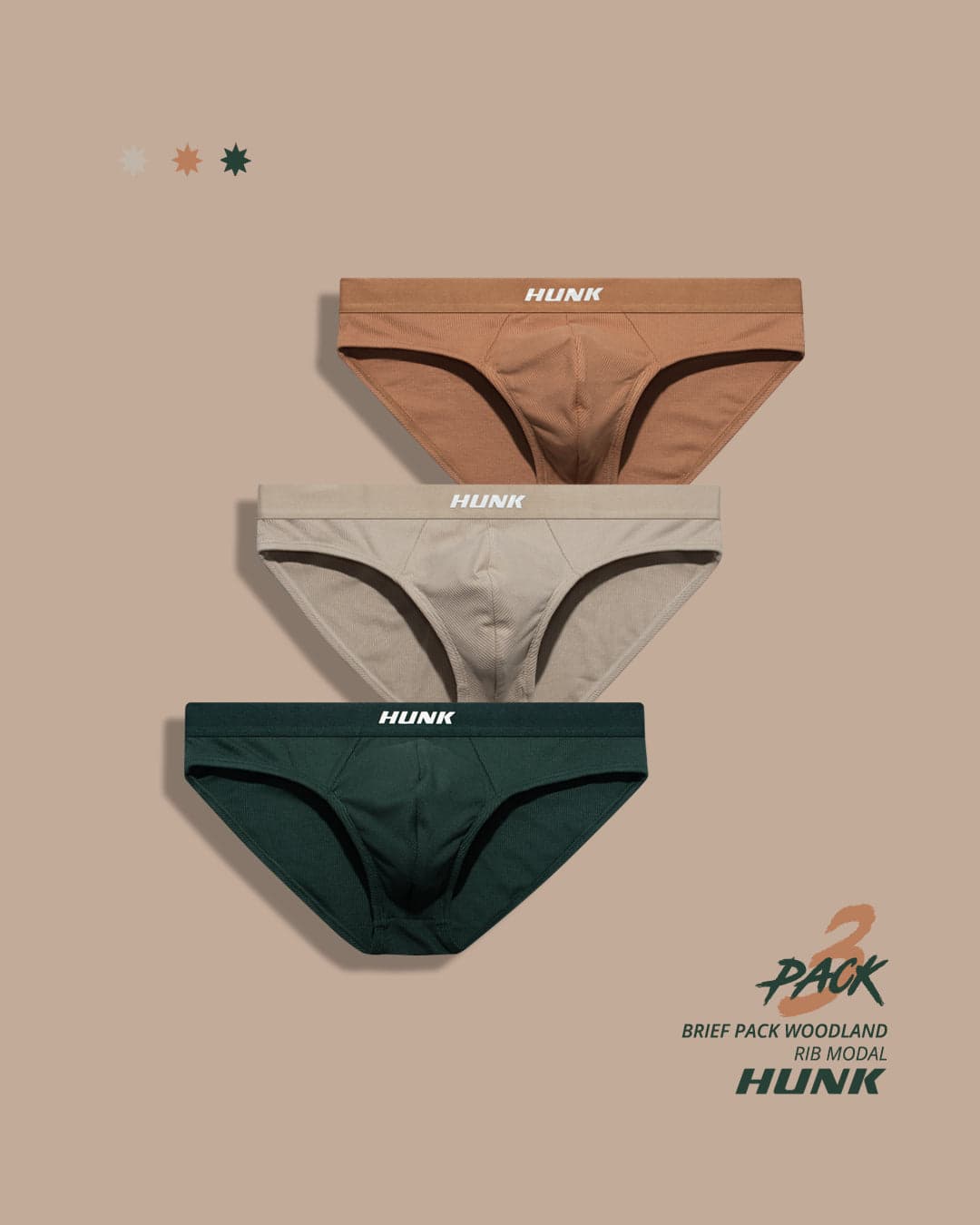 3-Pack Briefs Woodland - imagen 2