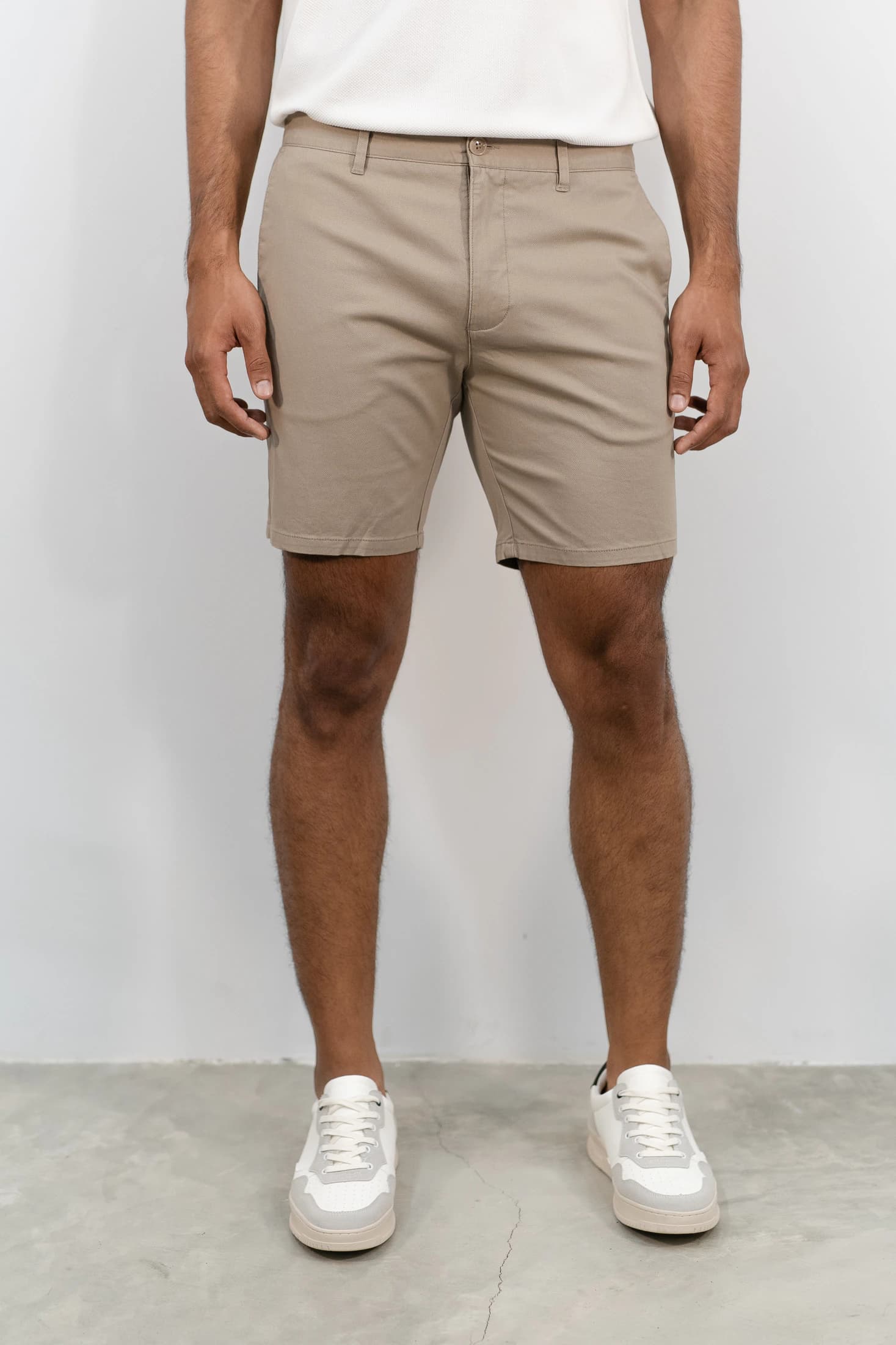Bermuda Pique Khaki