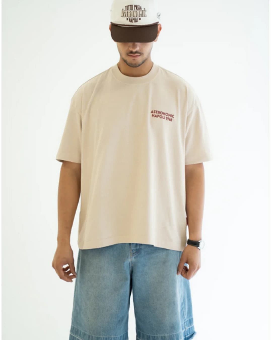 CAMISETA DONNA NAPOLETANA - BEIGE - imagen 4