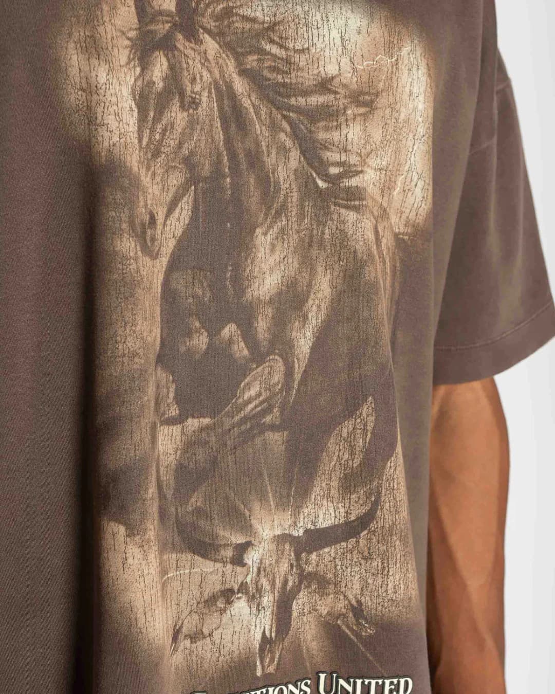 BEFORE THE WEST BROWN T-SHIRT - imagen 3