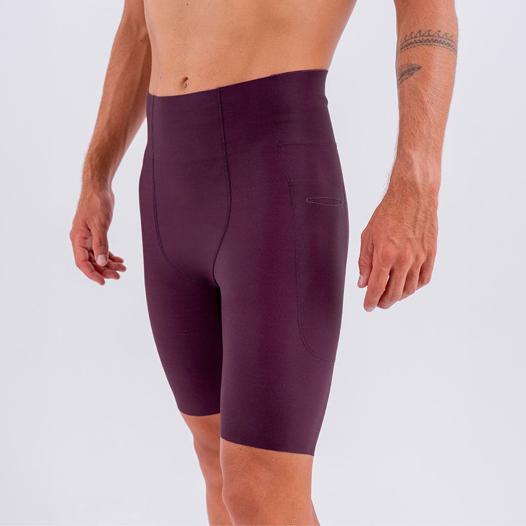 SHORT RUNNING TITÁN EVO CIRUELA PARA HOMBRE - imagen 3