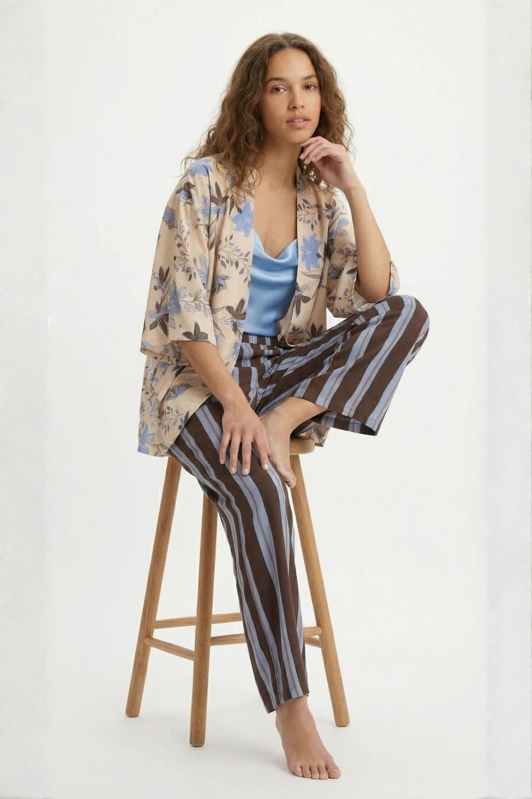 Camisa Alba Azul Claro - imagen 2