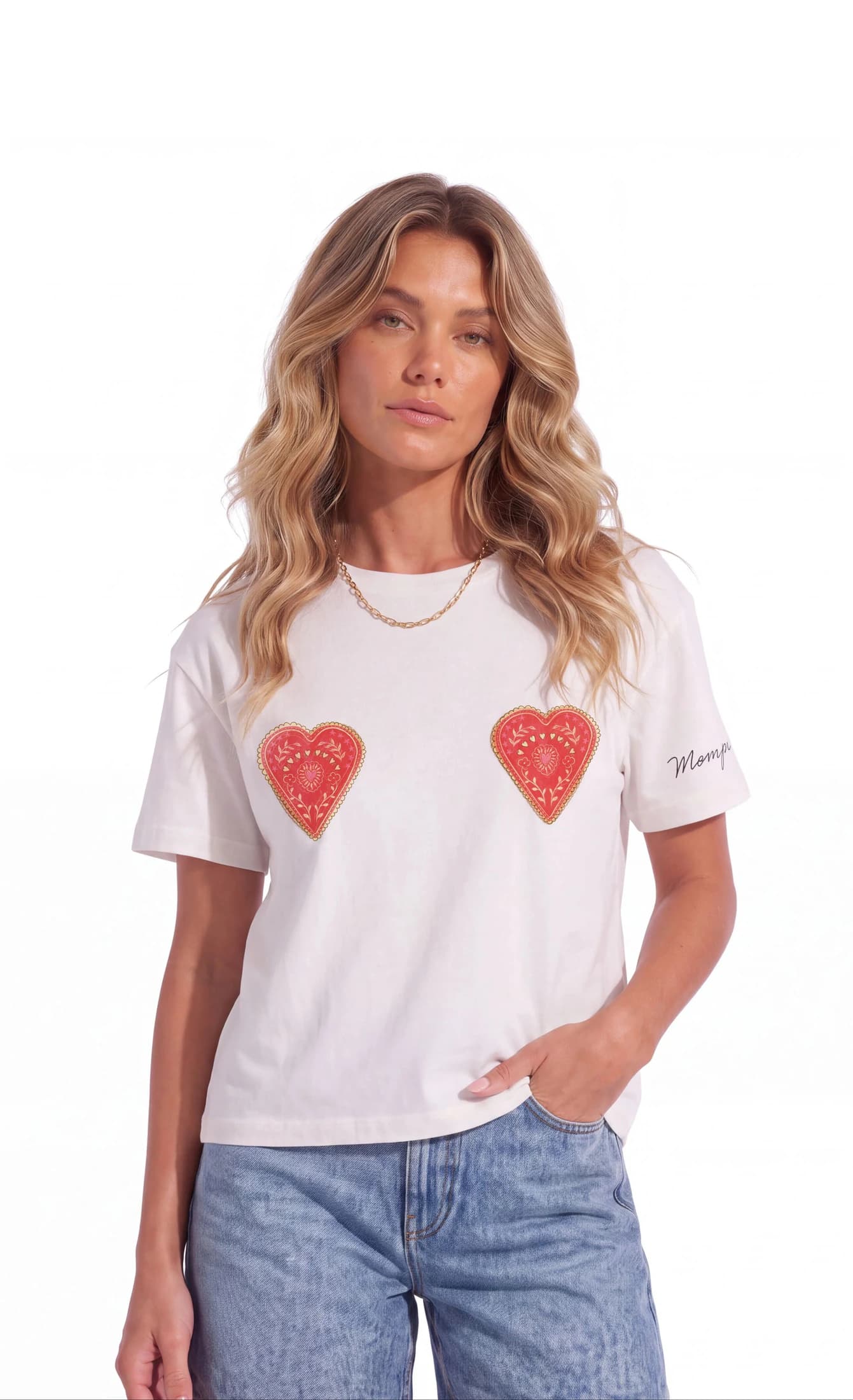 Amor T-shirt Blanco - imagen 1