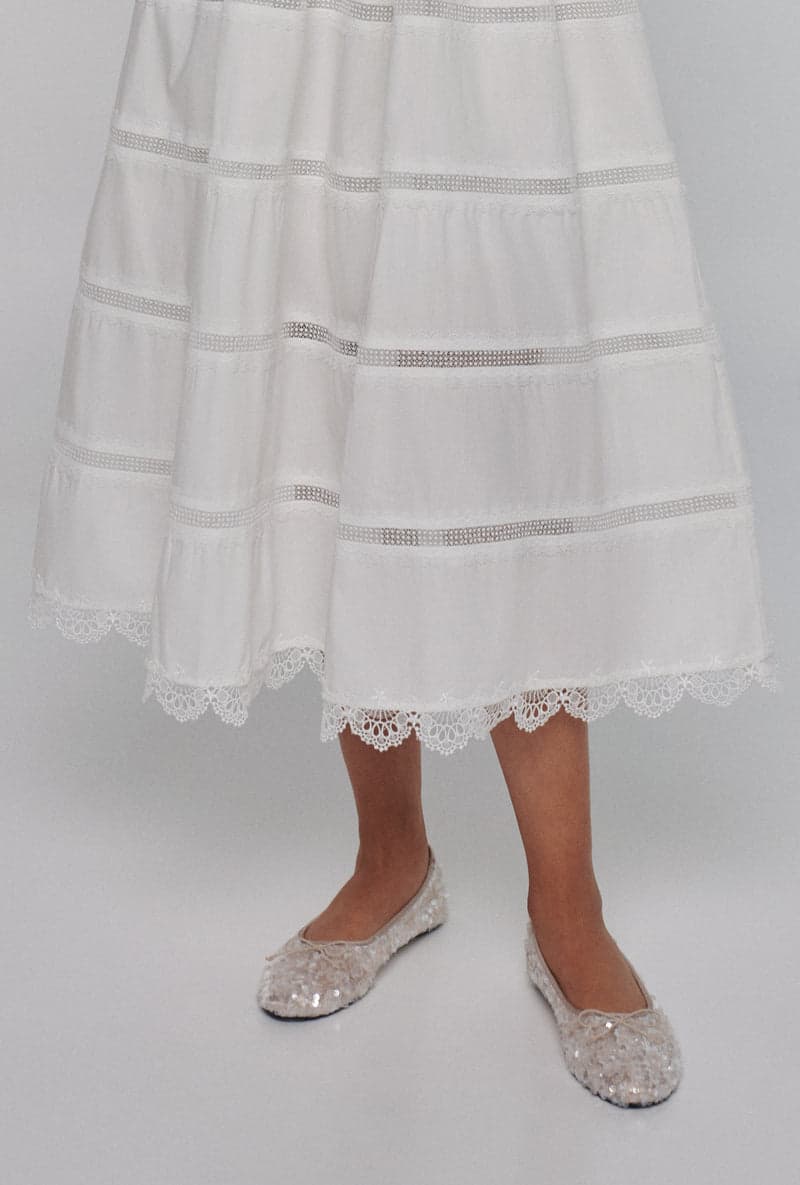 KATE DRESS WHITE - imagen 3